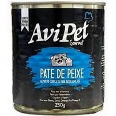 Pate caes filhotes avipet 250gr - carne