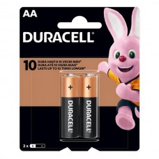 Pilha duracell aa cartel dtl pequena 2un