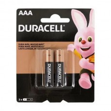Pilha duracell aaa cartel dtl pequena 2un