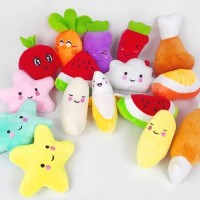 Brinquedo pelucia comidinhas sortidas