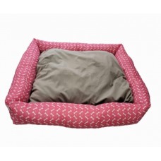 Caminha quadrada estampada 80x80 saba