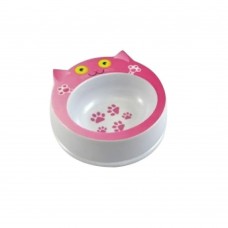 Comedouro melamina gatos cat face 250ml