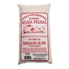 Cascalho de rio n.00 areia duna 1kg