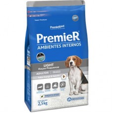 Racao premier amb int adulto light racas pequenas 2,5kg