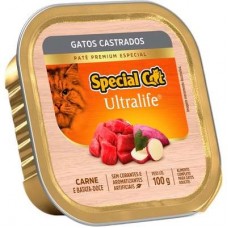Pate special cat castrado carne 100gr