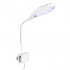 Luminaria led soma  c7 branca (7w) led branco/azul autovolt