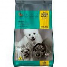 Racao three dogs adulto rac peq e mini - frac da emb orig