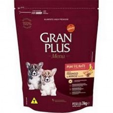 Sache gran plus gourmet caes filhote frango 100gr