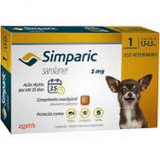 Simparic 5 mg 1,3 a 2,5k - frac do orig