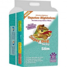 Tapete higienico super dog baby slim 60x55 com 50un