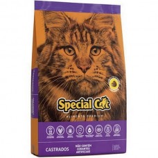 Racao special cat castrados 20kg