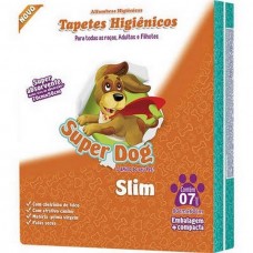 Tapete higienico super dog slim 80x60 com 7 un